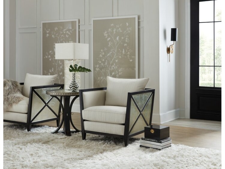 Декоративный стол HOOKER FURNITURE SANCTUARY NOIR ET BLANC MARTINI TABLE