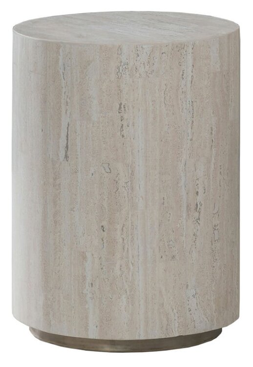 Декоративный стол LEXINGTON TRAVERTINO CASSIO ROUND TABLE
