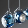 Подвесной светильник Fabbian Beluga Colour Blue d9