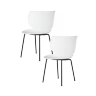 Стул Moooi Hana white set of 2