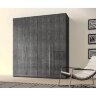 Шкаф 3-дверный с зеркалом Status Elite Grey Шкаф 3-дверный с зеркалом Status Elite Grey