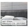 Банкетка Camelgroup Maia Silver, ткань MIRAGLIO COL. 205 FUMO