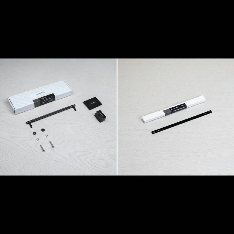 Ручка-скоба Buster and Punch Pull Bar Plate Linear Large Black