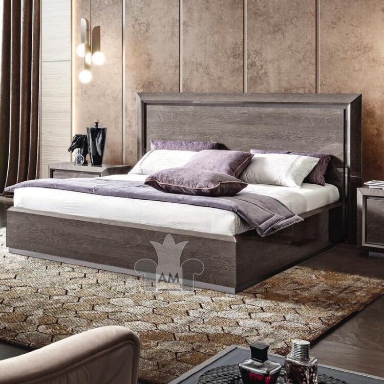 Кровать 160x200 Camelgroup Elite Silver Legno, 165LET.01PL