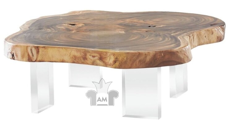 Коктейльный стол Phillips Collection Floating Coffee Table Natural Wood
