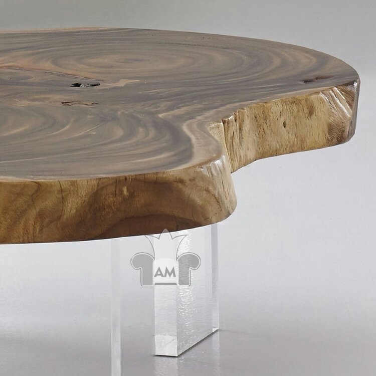 Коктейльный стол Phillips Collection Floating Coffee Table Natural Wood