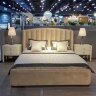 Кровать Fratelli Barri Selection 180х200, ткань Velour 220-06, с решеткой, FB.BD.SLN.707