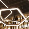 Подвесной светильник HENGE Light Ring Horizontal Polygonal