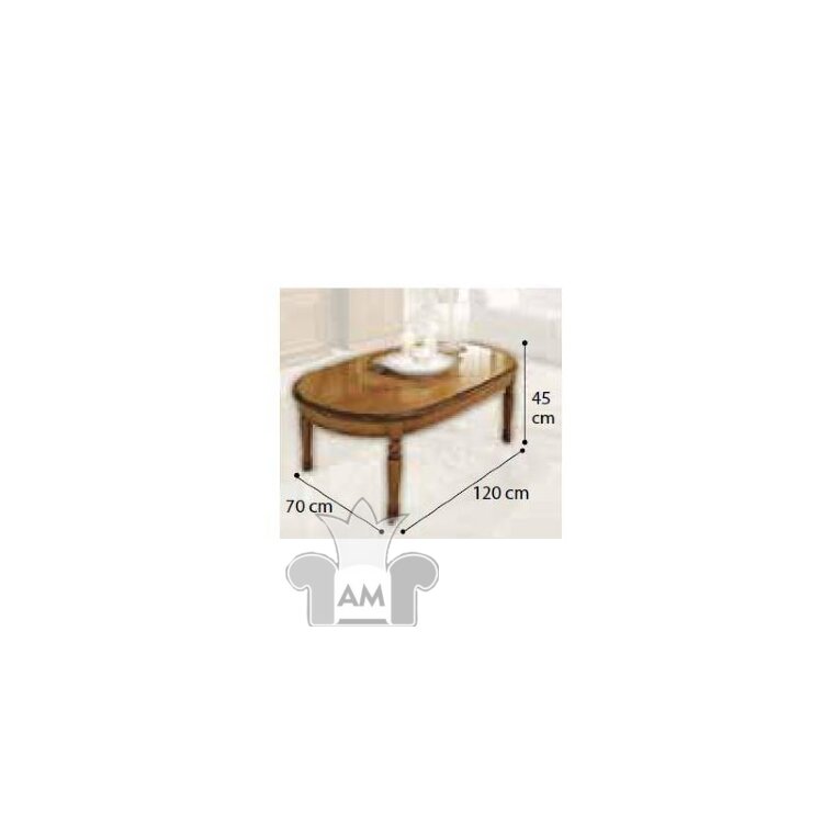 Журнальный стол Siena Day Avorio Camelgroup