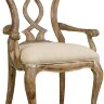 Полукресло HOOKER FURNITURE CHATELET SPLATBACK ARM BROWN