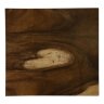 Декоративный стол Phillips Collection Hayden End Table Natural Wood Brass