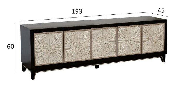 Тумба под телевизор см Garda Decor ART-2921-TV