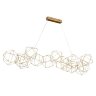 Люстра Delight Collection Lucciola 14A matt gold
