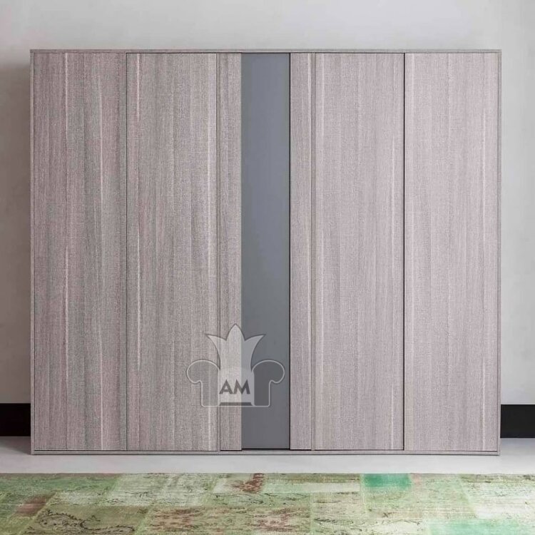 Шкаф 5-дверный Status Futura Grey