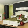 Кровать двуспальная Анна Mobex 160х200 из массива дерева