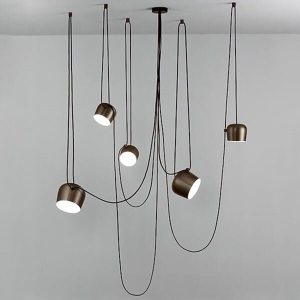 Потолочное крепление Flos Aim Multiple Black