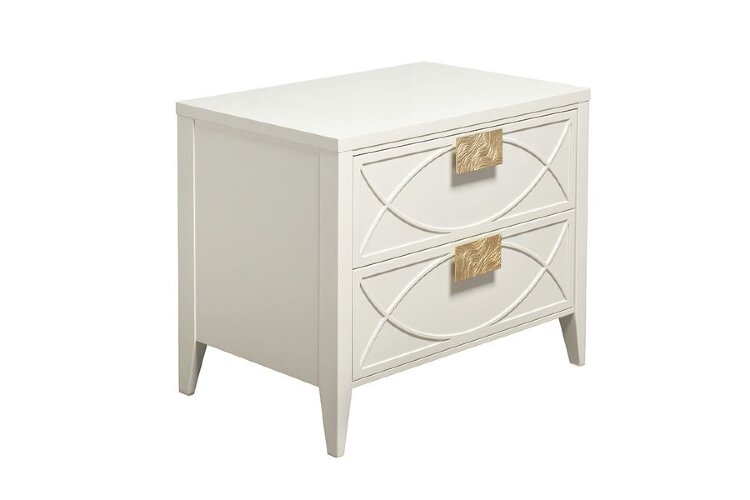 Тумба прикроватная бежевая см Garda Decor 151SV-00007