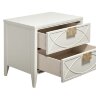 Тумба прикроватная бежевая см Garda Decor 151SV-00007