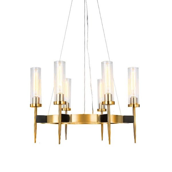 Люстра Delight Collection Alouette 6 brass