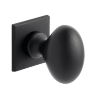 Ручка-кнопка Rejuvenation Oval with Square Backplate Oil-Rubbed Bronze
