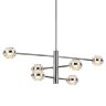Люстра Delight Collection MX22030002-6A chrome/clear
