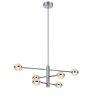 Люстра Delight Collection MX22030002-6A chrome/clear