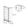 Книжный стеллаж Camelgroup Treviso Frassino 134LIB.01FR