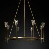 Люстра Delight Collection Torche De Verre 8 gold
