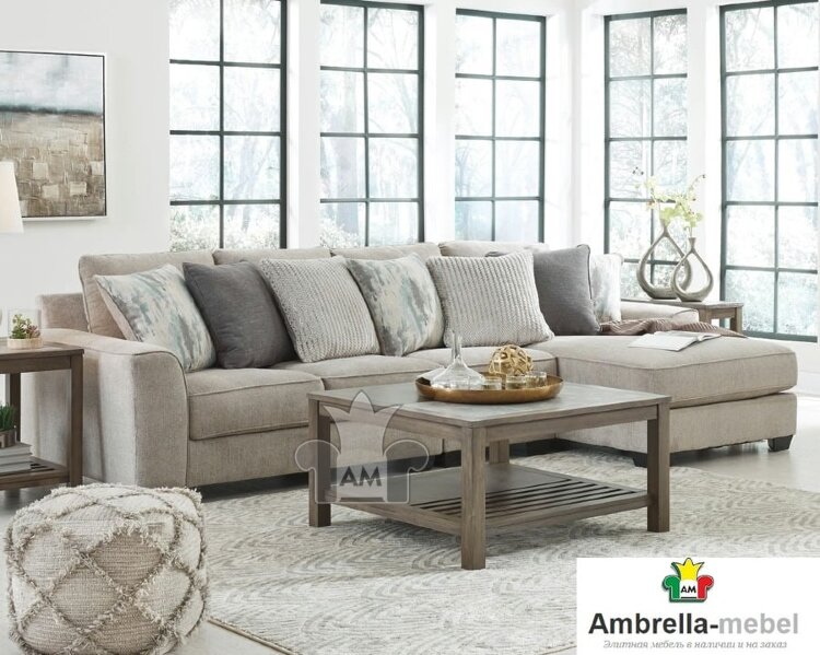 39504-17-46-55 Ardsley 3-секционный модульный диван, ASHLEY