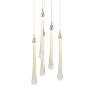 Подвесной светильник Delight Collection Teardrop 5 gold Подвесной светильник Delight Collection Teardrop 5 gold