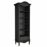 Стеллаж узкий Classico Italiano Тиволи, черный B605/BLS