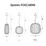Подвесной светильник Foscarini Spokes 2 MyLight Cooper