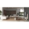 Столик журнальный MOD Interiors Calpe, 120x60, светло-серый лак, орех F, MDI.ET.CP.11