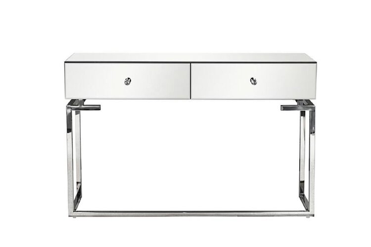 Консоль зеркальная с 2-мя ящиками см Garda Decor KFG075