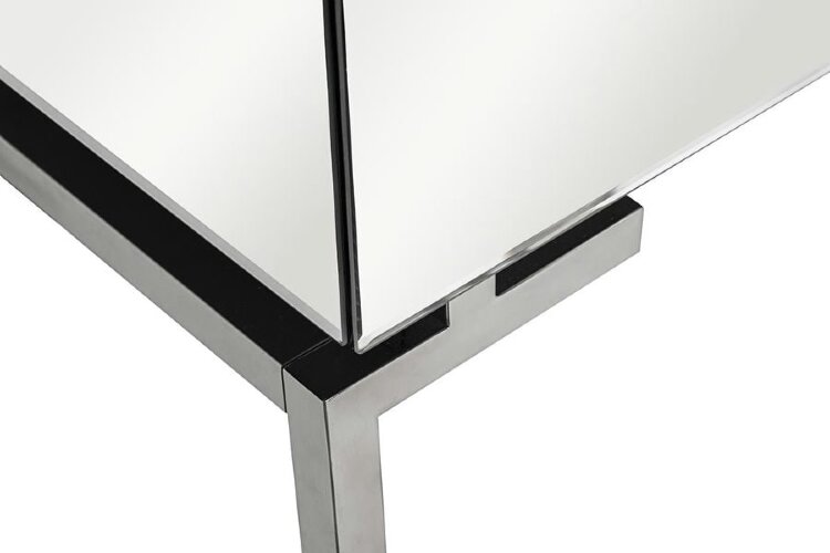 Консоль зеркальная с 2-мя ящиками см Garda Decor KFG075