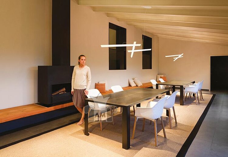 Подвесной светильник Vibia Halo Lineal 2340 White
