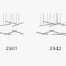 Подвесной светильник Vibia Halo Lineal 2340 White
