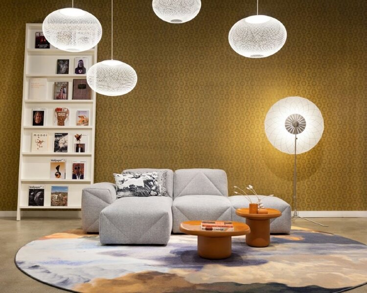 Журнальный стол Moooi Obon High Terracotta