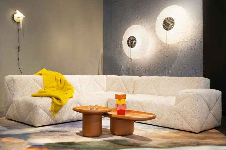 Журнальный стол Moooi Obon High Terracotta