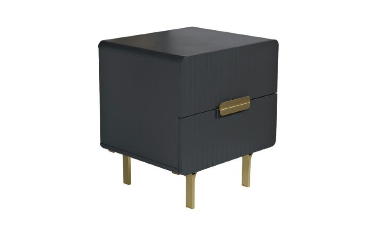 Тумбочка серая см Garda Decor 40AD-CB0005A
