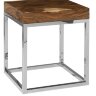 Декоративный стол Phillips Collection Hayden End Table Natural Wood Silver Декоративный стол Phillips Collection Hayden End Table Natural Wood Silver