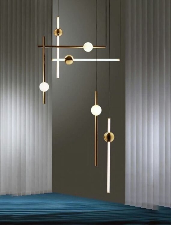 Подвесной светильник Delight Collection Orion A1 gold