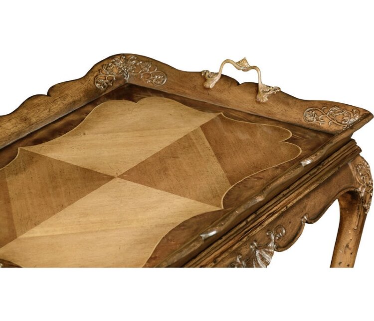 Декоративный стол Jonathan Charles Carved Satinwood Tray Table