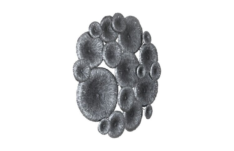 Настенный декор Phillips Collection Lotus Collage Wall Art Silver