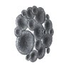 Настенный декор Phillips Collection Lotus Collage Wall Art Silver