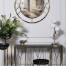 Консоль стекло черн/золото см Garda Decor 13RXC3102-GOLD