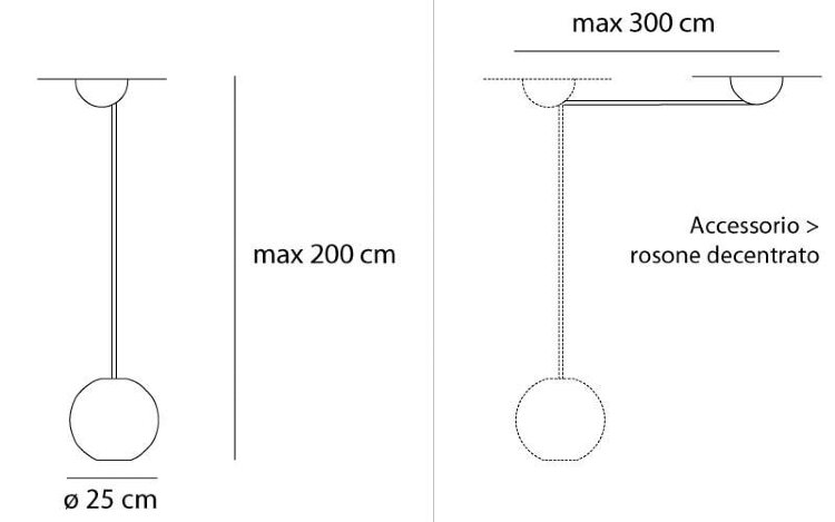 Подвесной светильник Artemide A089410
