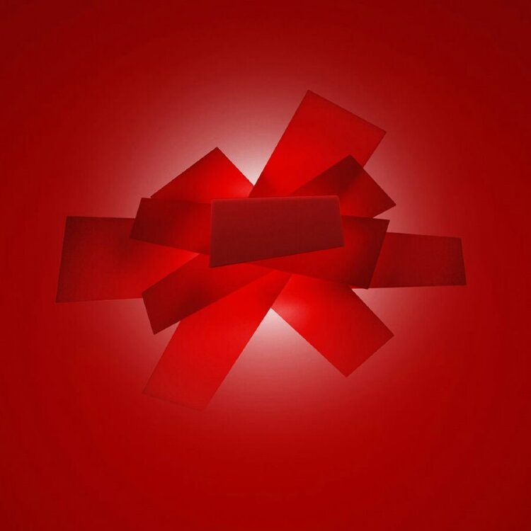Настенный/Потолочный светильник Foscarini Big Bang Red