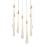 Подвесной светильник Delight Collection Teardrop 7 gold