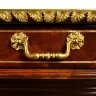Декоративный стол Jonathan Charles Mahogany and MOP Drum Side Table